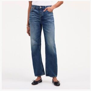 Madewell Darted Barrel Leg Jeans